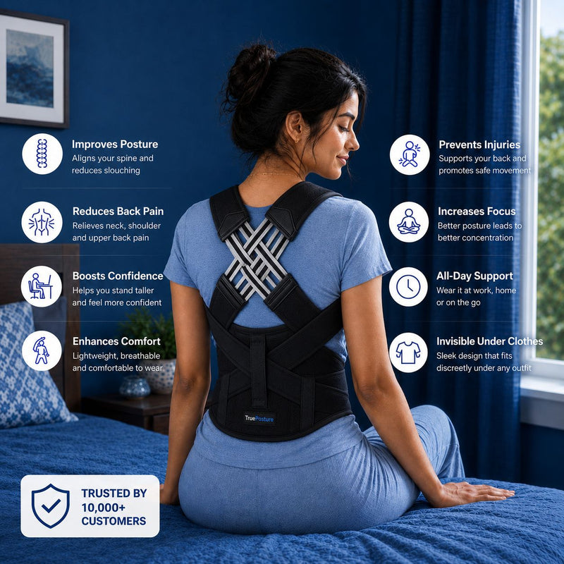 TruePos™ Advanced Posture Corrector & Pain Relief Belt
