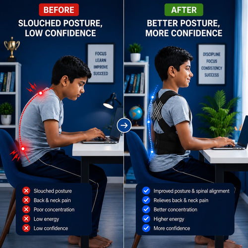TruePos™ Advanced Posture Corrector & Pain Relief Belt